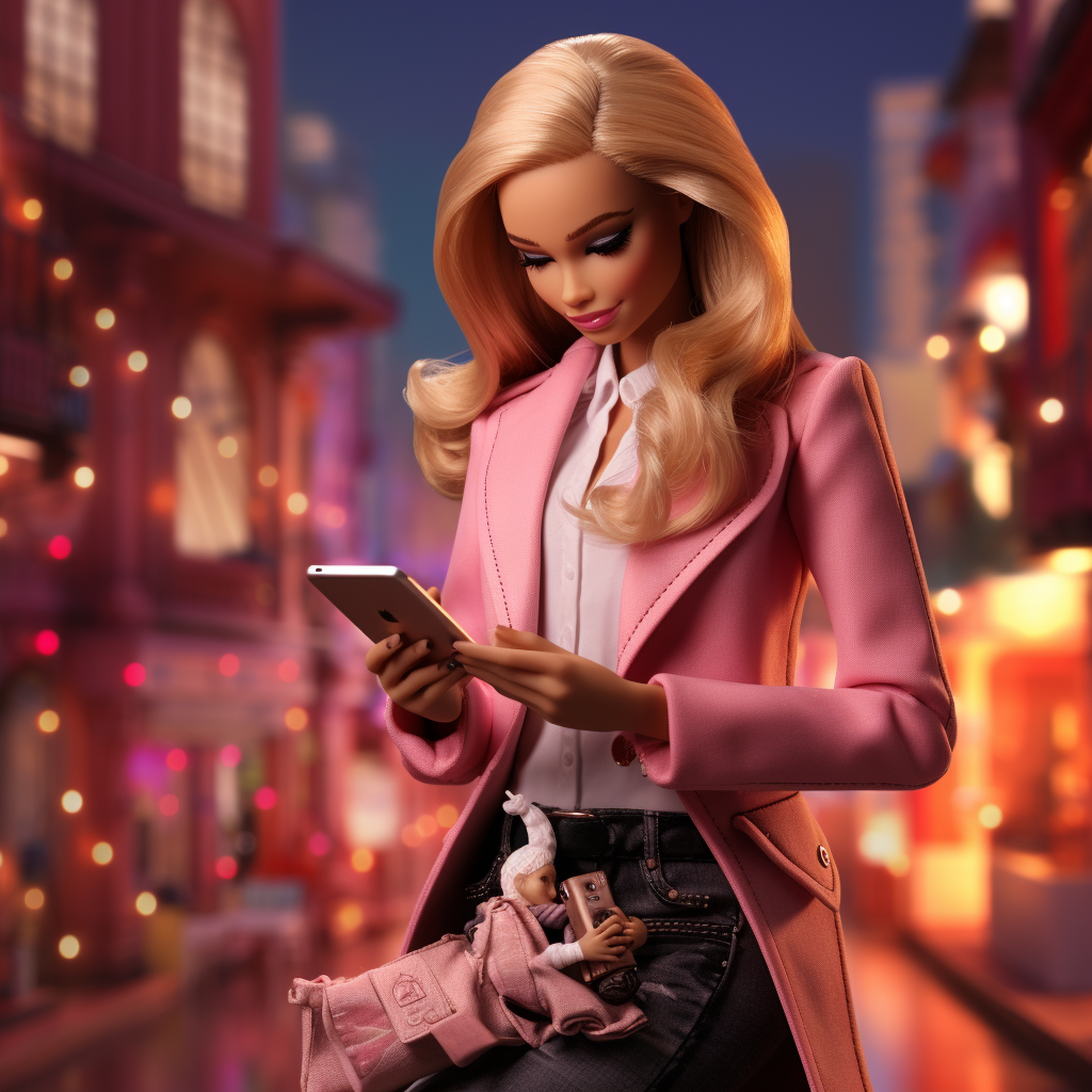 Barbie social media